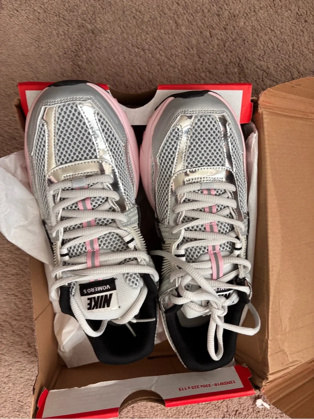 Nike Zoom Vomero 5 photon dust pink foam sneaker